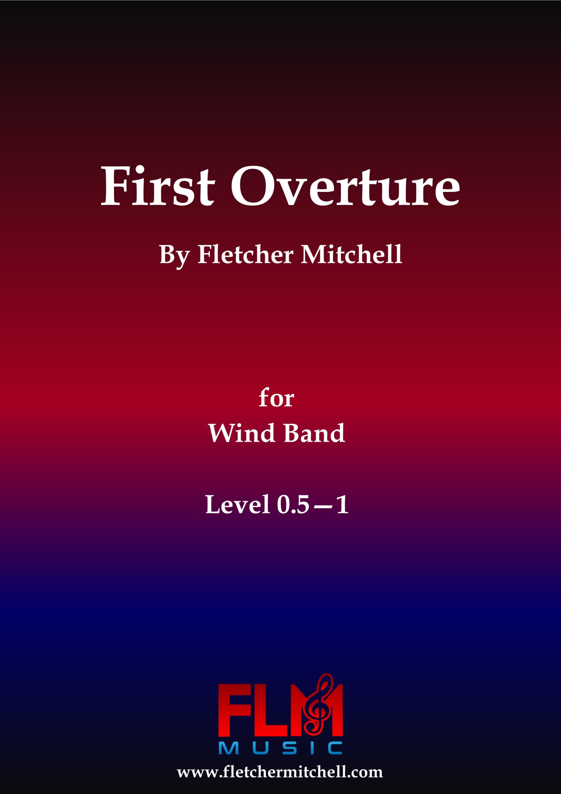 First Overture (Wind Band) Front Cover