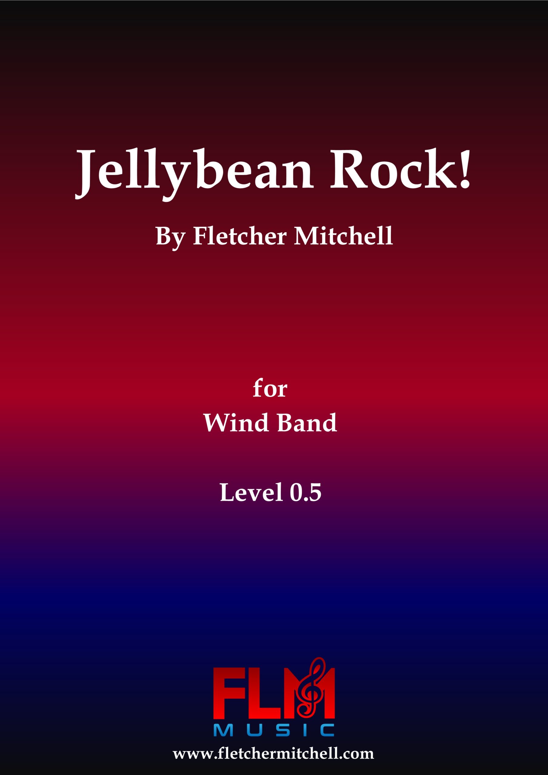 Jellybean Rock! (Wind Band) Front Cover