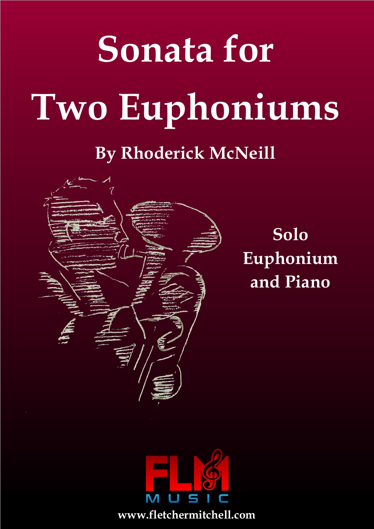 McNeill Sonata for 2 Euphs (Euph & Piano) Front Cover