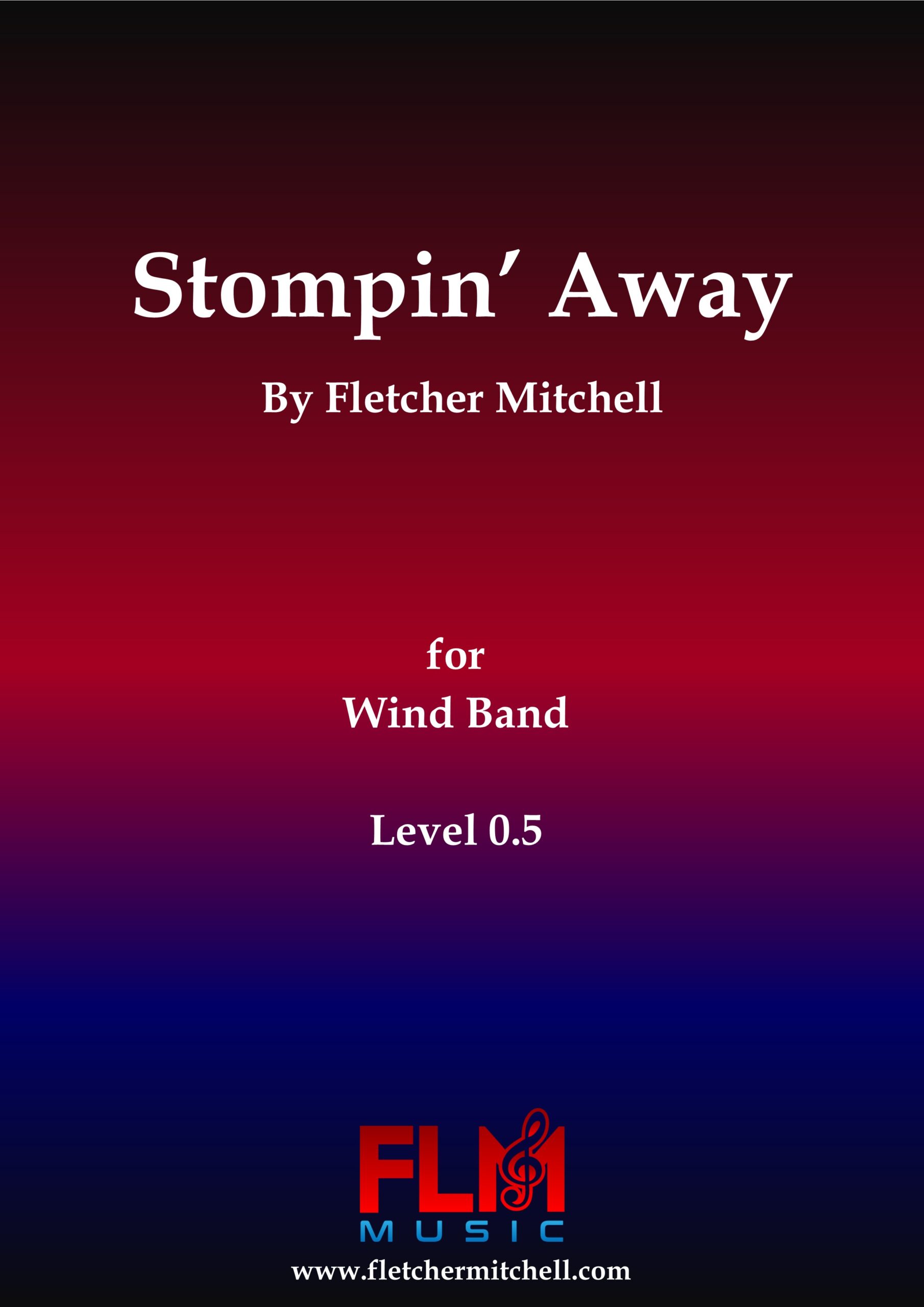 Stompin Away (Wind Band) Front Cover